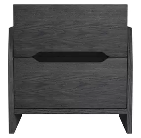 Darby Midnight Blue 2 Drawer Nightstand with USB Charging