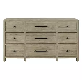 Proximity Place Barley Buff 9 Drawer Dresser