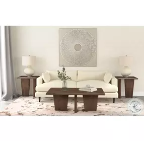 Lasso Brown Rectangular Occasional Table Set