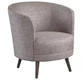 Zanzibar Sandstone Upholstered Torrington Swivel Accent Chair