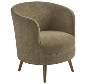 Torrington La Costa Green Upholstered Swivel Chair