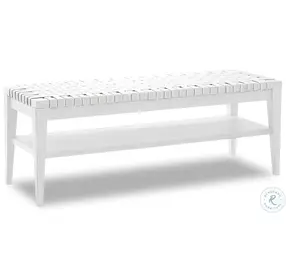 Staycation Haven Woven Bench
