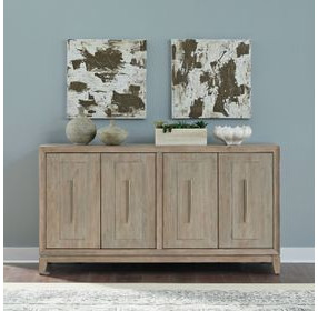 Brentwood Sandstone 4 Door Sideboard