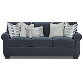Elise Ink Gray 91" Sofa