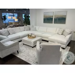 Hobnob Cotton RAF Chaise Sectional