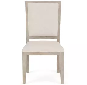 Bennett Beige Upholstered Side Chair Set of 2