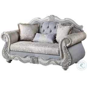 Bianello Vintage Ivory Loveseat