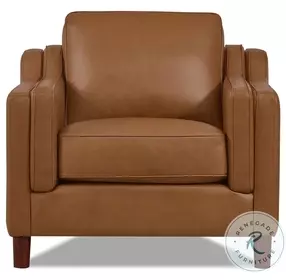 Isla Cognac Top Grain Leather Chair