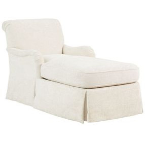 Leanne Silverado Beige 31" Chaise