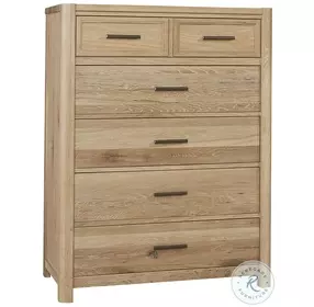 Ben And Erin Napier Bleached White 5 Drawer Chest
