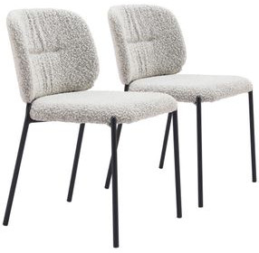 Plat Gray Dining Chair Set Of 2