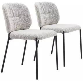 Plat Gray Dining Chair Set Of 2