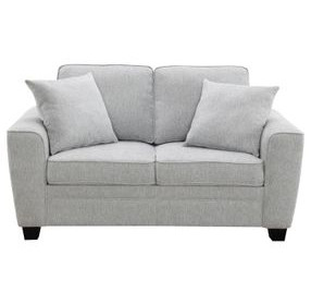 Ashbury Soft Gray 64" Loveseat