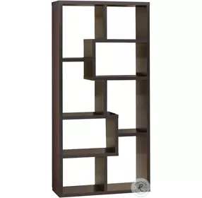 800264 Cappuccino Bookcase