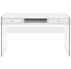 Dobrev Gloss White Computer Desk