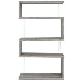 Emelle Grey Driftwood Bookcase