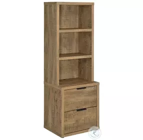 Westpark Mango Bookcase with USB and Lockable Drawer