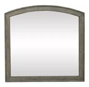 Avalon Burnished Beige Arched Dresser Mirror