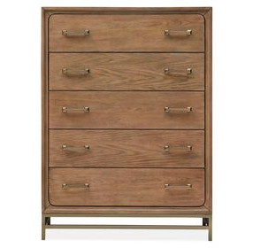 Fernholt Belgian Wheat and Coffee Bean 5 Drawer Chest