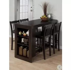 Tribeca Merlot Counter Height Dining Room Set
