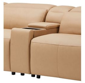 Norwalk Jenson Sand Console with Cupholder and USB Charging