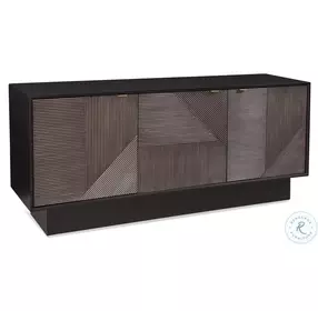 Beader Black And Bronze 3 Door Server