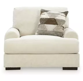 Nolenburg Sand Upholstered Chair and A Half with Pillow