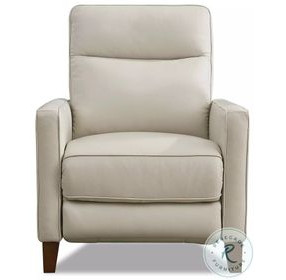 Arden Vanilla Leather Zero Gravity Power Recliner with Power Headrest and USB Charging