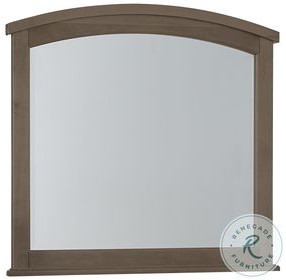 Woodbridge Dark Cashmere Arched Mirror