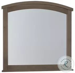Woodbridge Dark Cashmere Arched Mirror