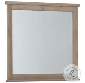 Woodbridge Shadow Gray Landscape Mirror