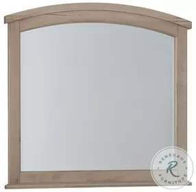 Woodbridge Shadow Gray Arched Mirror