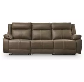 Ultra Max Biscotti 3 Piece Modular Power Reclining Sectional with USB Charging