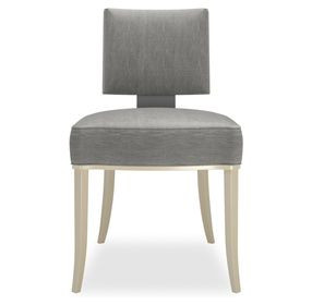 Reserved Seating Pewter Upholstered Side Chair Set of 2