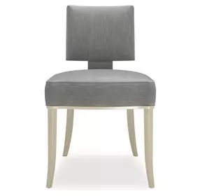 Reserved Seating Pewter Upholstered Side Chair Set of 2