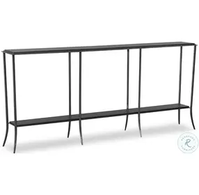 Elan Black Console Table