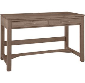 Tide And Timber Gray Oak 2 Drawer Laptop Desk