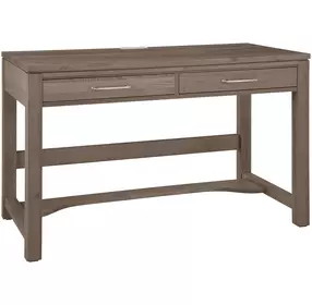 Tide And Timber Gray Oak 2 Drawer Laptop Desk