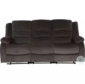 Jarita Chocolate Double Reclining Sofa