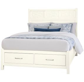 Tide And Timber Clear Oak Panel Storage Bed