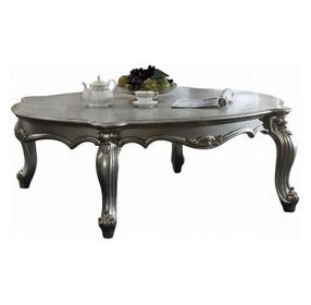 Picardy Antique Platinum Rectangular Coffee Table