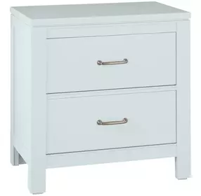 Tide And Timber Blue Maple 2 Drawer Nightstand