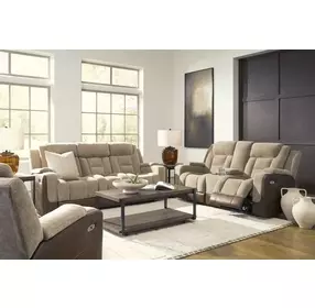 Ultimax Brownstone Zero Gravity Power Reclining Living Room Set