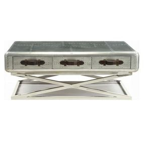 Brancaster Aluminum Rectangular Coffee Table