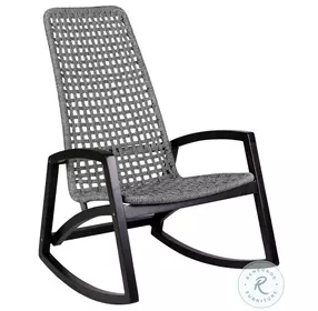 Sequoia Gray Outdoor Patio Rocking Chair