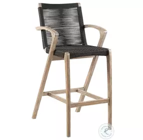 Nabila Charcoal Outdoor Bar Stool