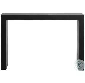 Axle Black Console Table