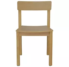 Hudson Light Oak Side Chair