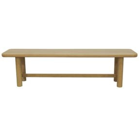 Hudson Light Oak Dining Bench