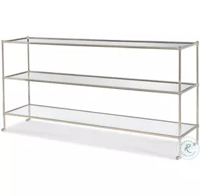 Nova Refined Nickel Console Table